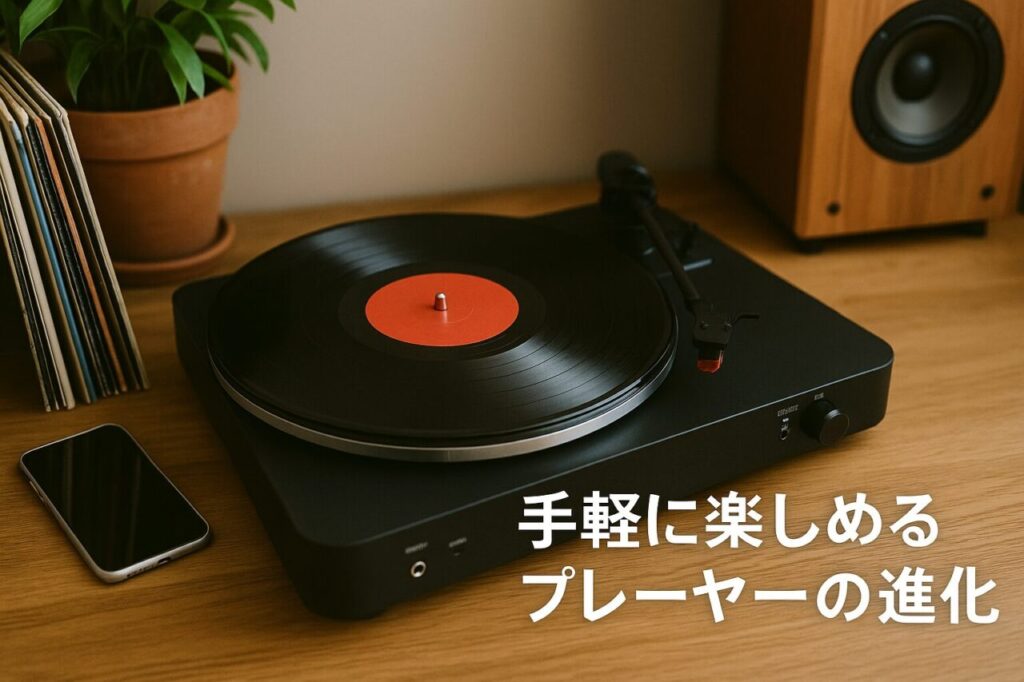 手軽に楽しめるプレーヤーの進化