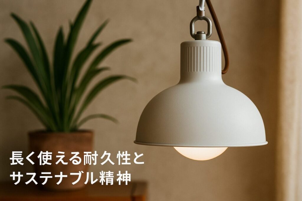 長く使える耐久性とサステナブル精神