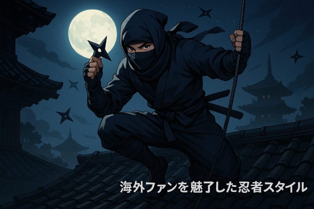 海外ファンを魅了した忍者スタイル