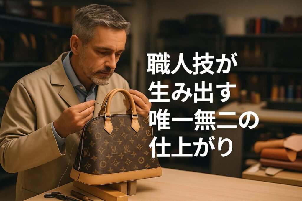 職人技が生み出す唯一無二の仕上がり