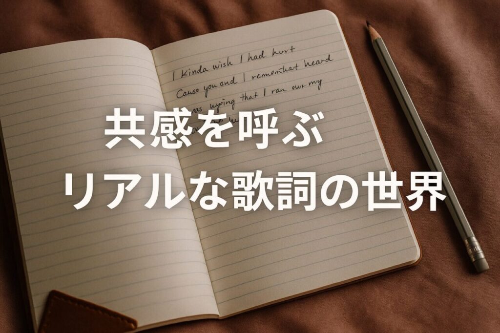 共感を呼ぶリアルな歌詞の世界