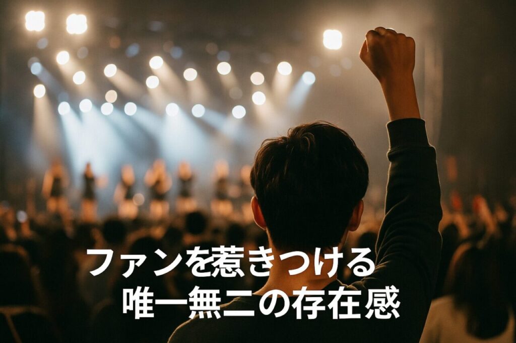 ファンを惹きつける唯一無二の存在感