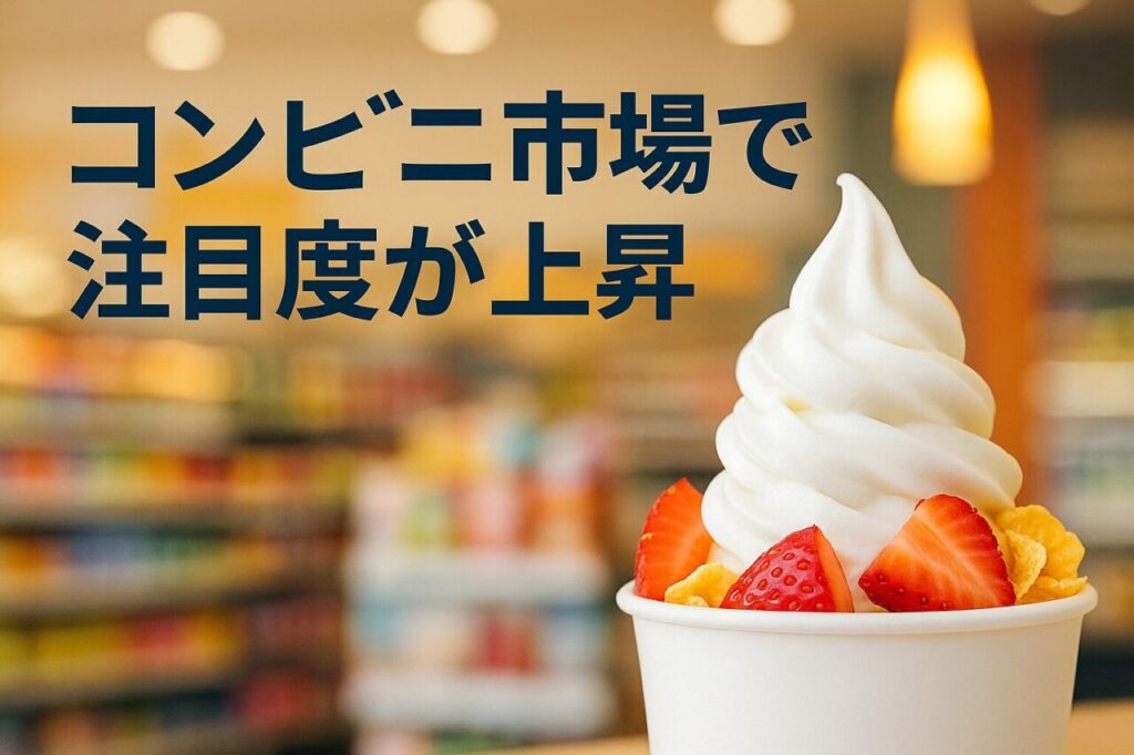 コンビニ市場で注目度が上昇