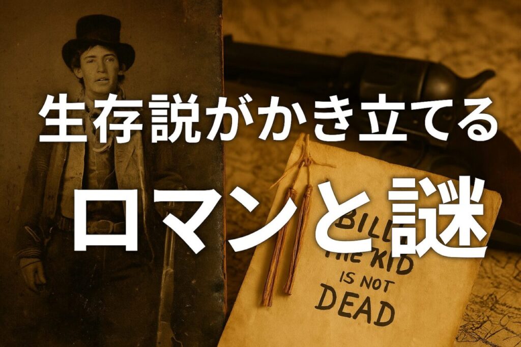 生存説がかき立てるロマンと謎