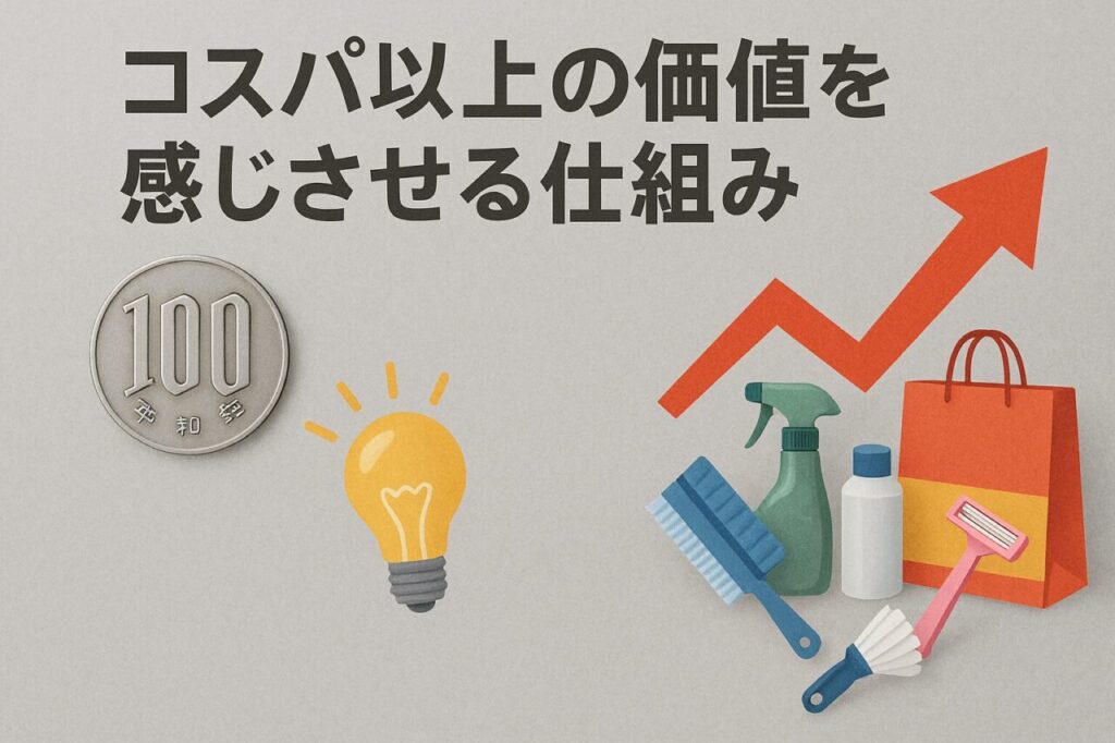 コスパ以上の価値を感じさせる仕組み