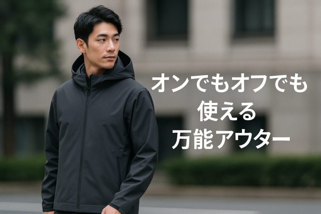 オンでもオフでも使える万能アウター