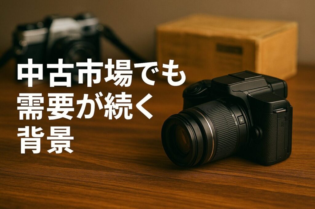 中古市場でも需要が続く背景