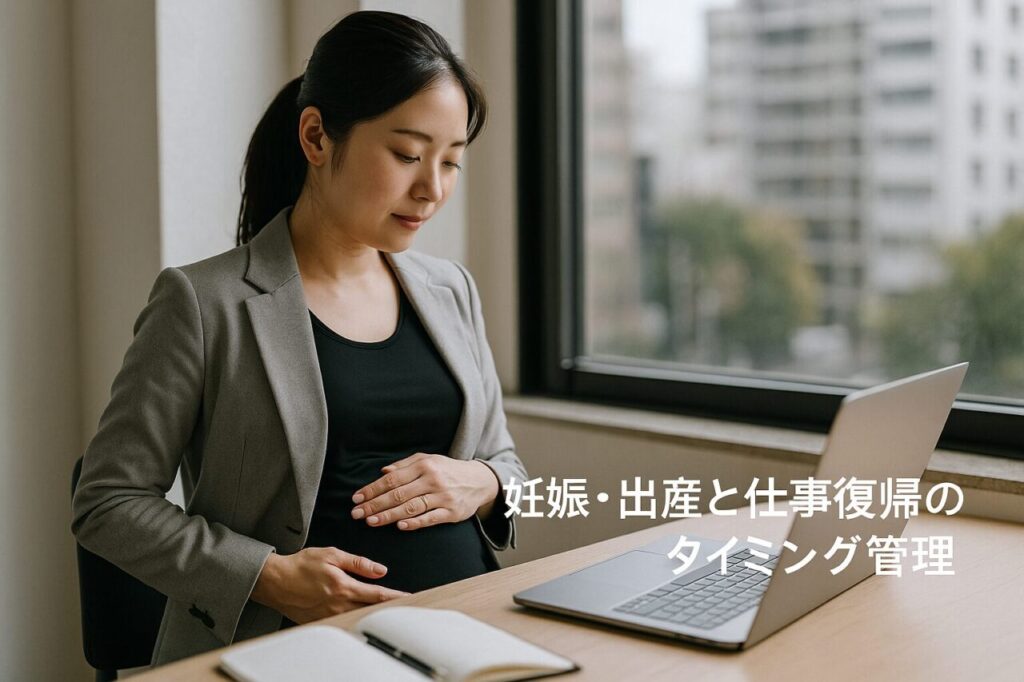 妊娠・出産と仕事復帰のタイミング管理