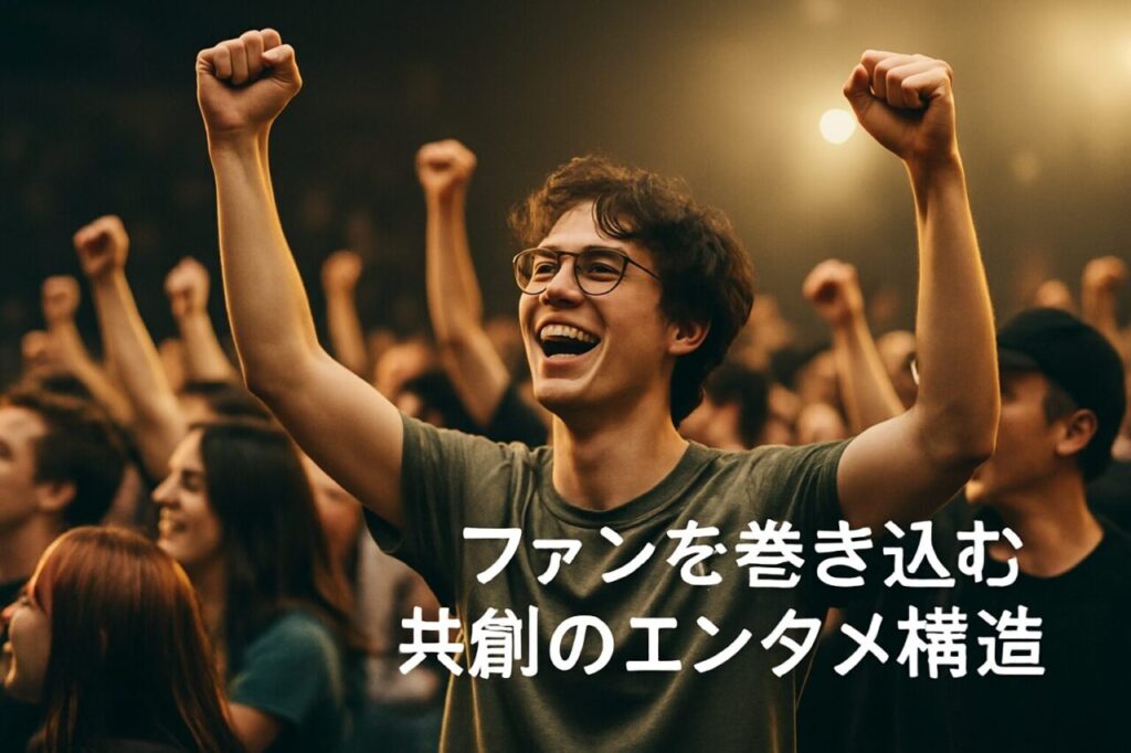 ファンを巻き込む共創のエンタメ構造