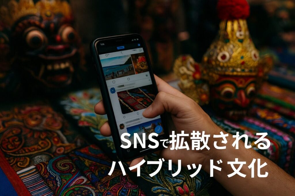 SNSで拡散されるハイブリッド文化