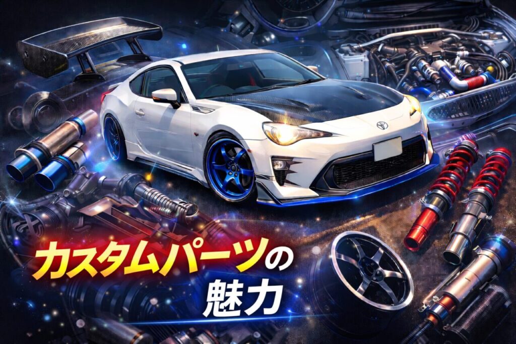 カスタムパーツの魅力