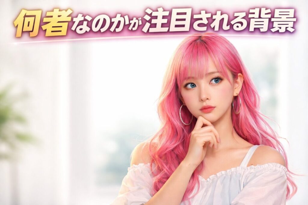 何者なのかが注目される背景