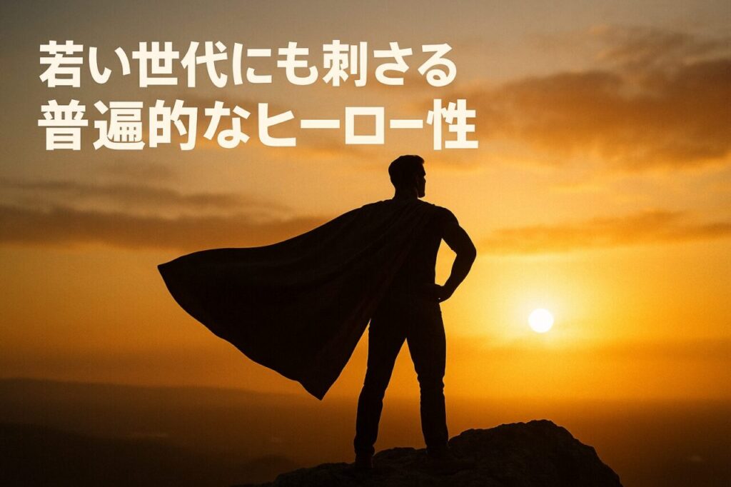 若い世代にも刺さる普遍的なヒーロー性