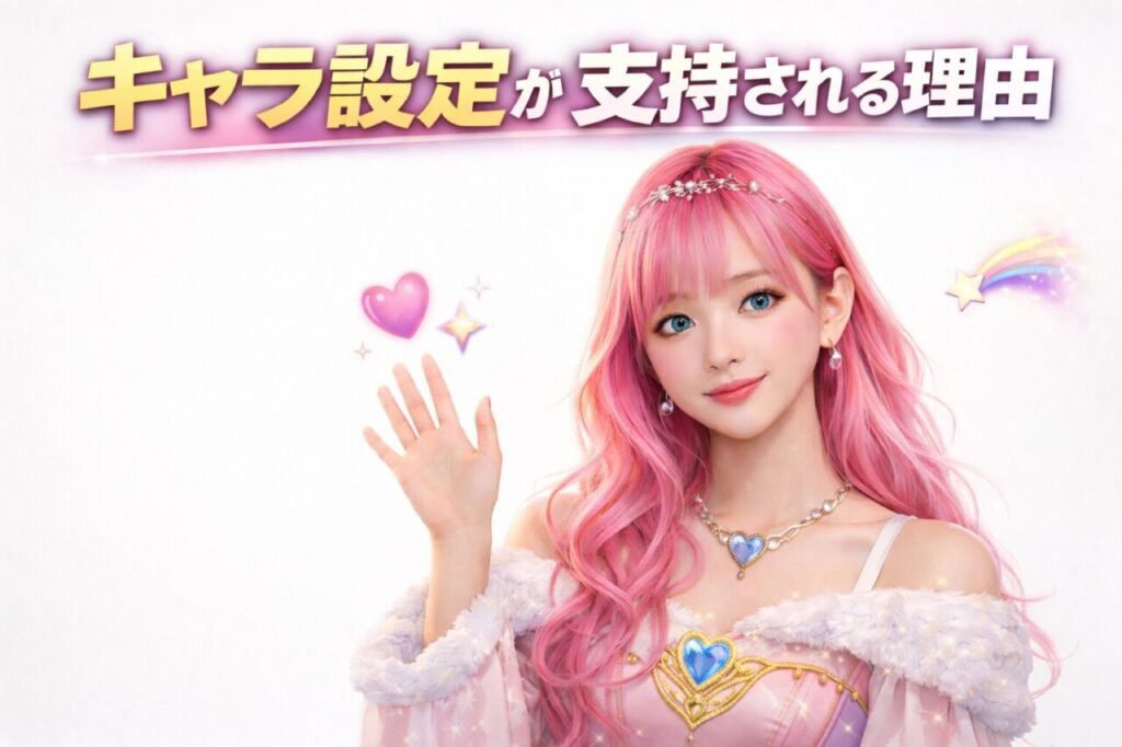 キャラ設定が支持される理由
