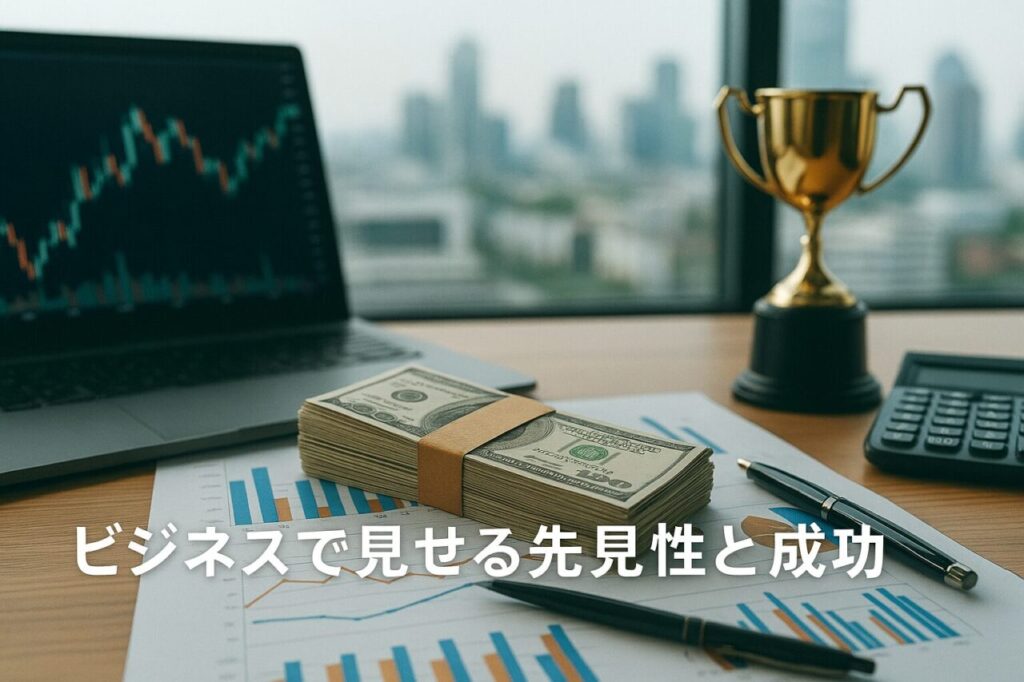 ビジネスで見せる先見性と成功