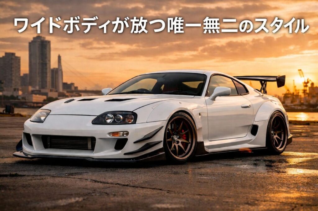 ワイドボディが放つ唯一無二のスタイル