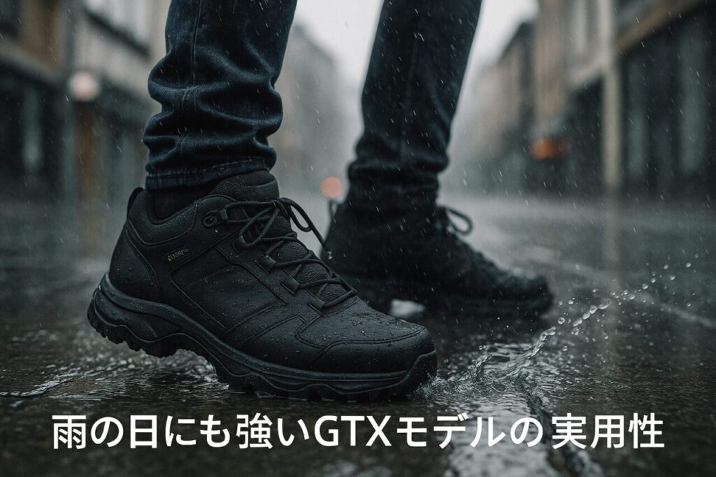 雨の日にも強いGTXモデルの実用性