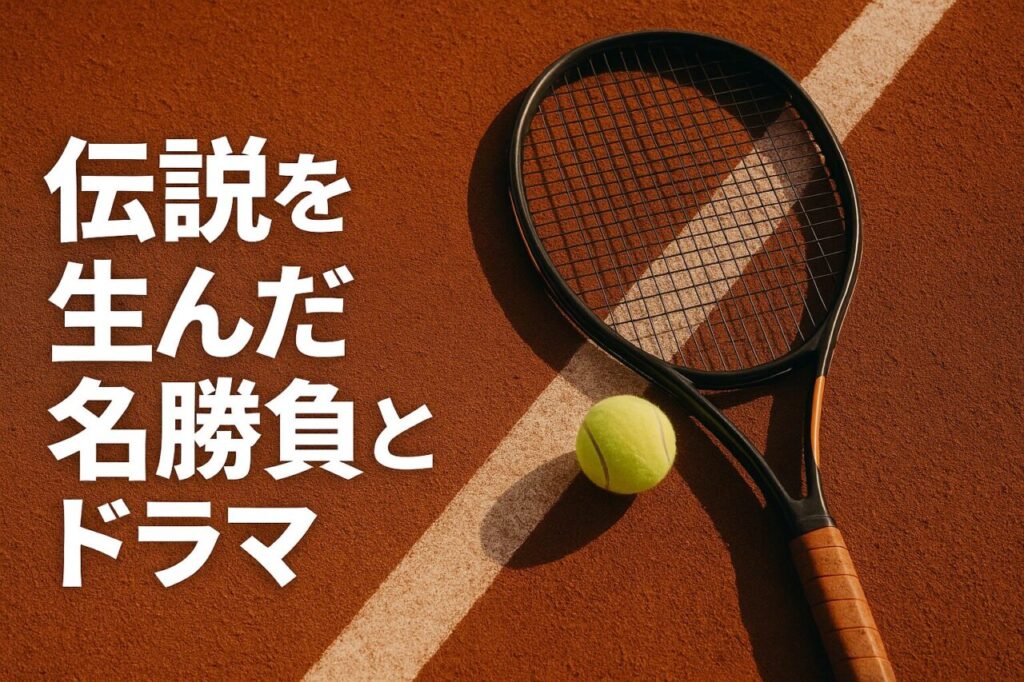 伝説を生んだ名勝負とドラマ