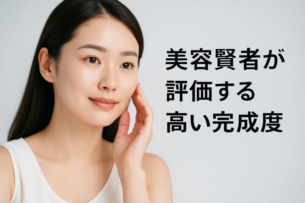 美容賢者が評価する高い完成度