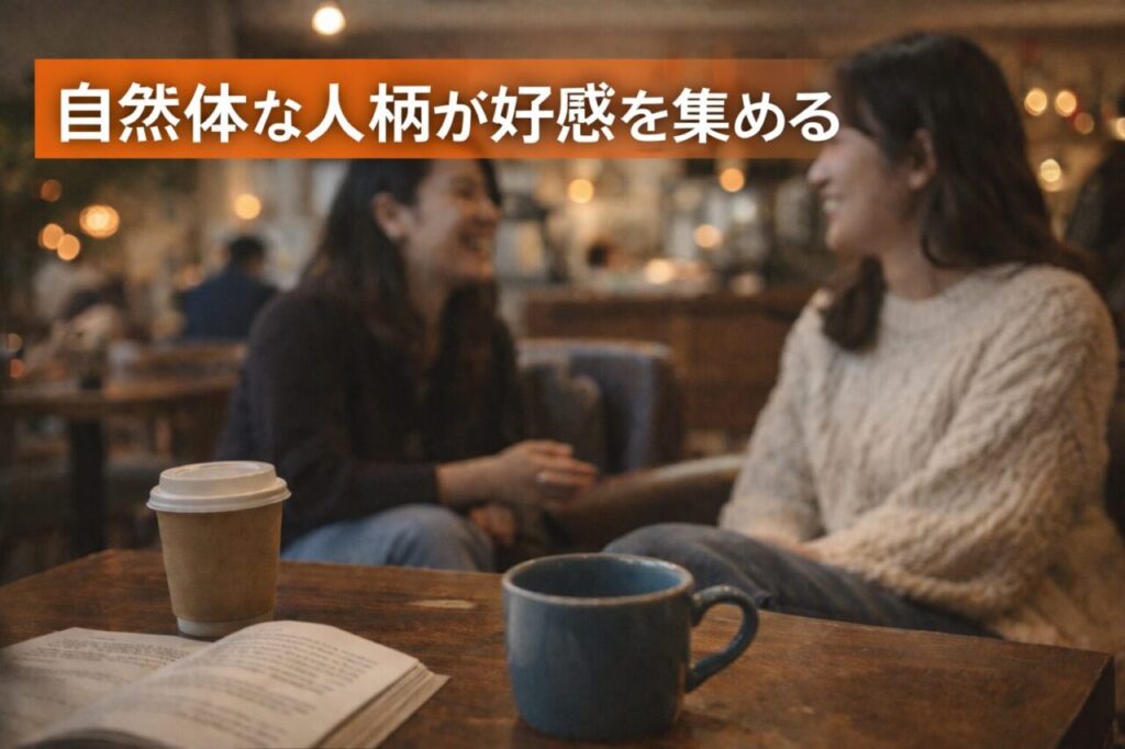 自然体な人柄が好感を集める