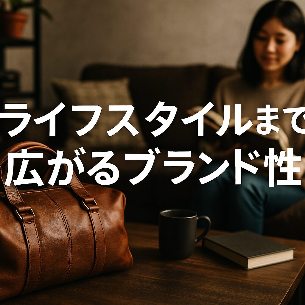 ライフスタイルまで広がるブランド性