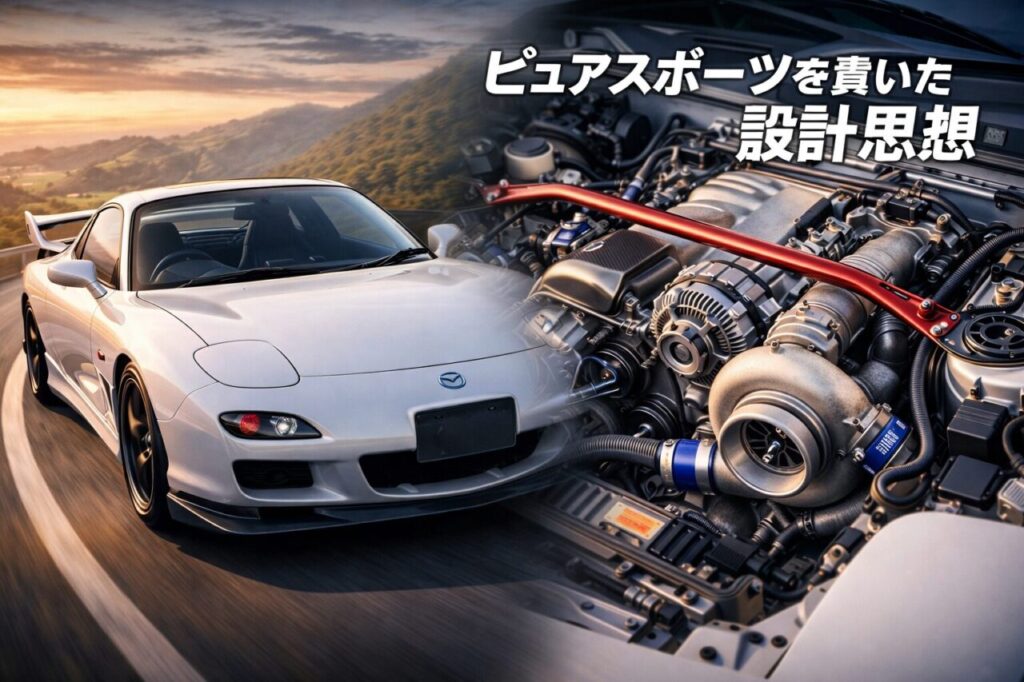 ピュアスポーツを貫いた設計思想