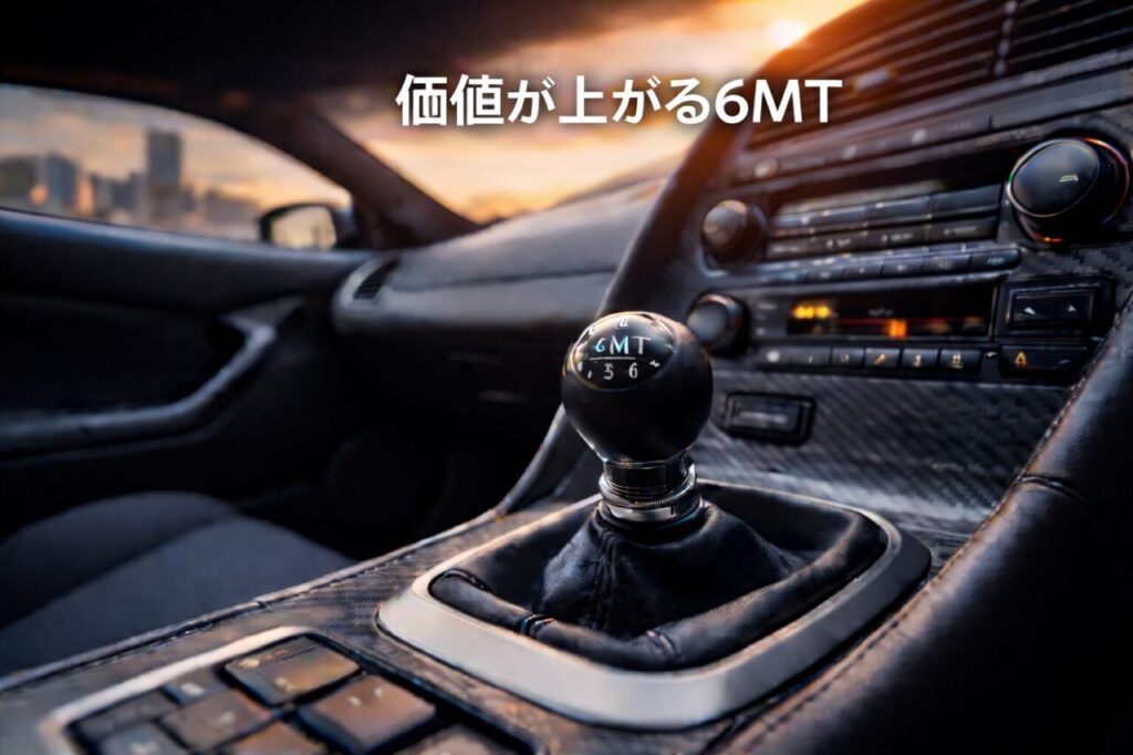 価値が上がる6MT