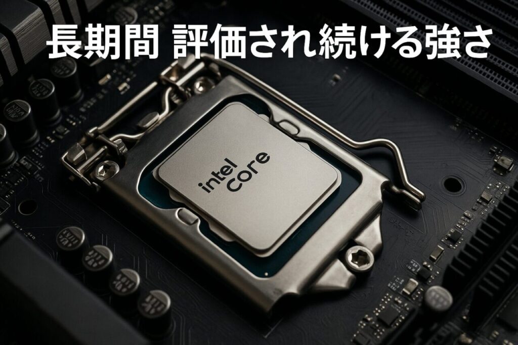 長期間評価され続ける強さ