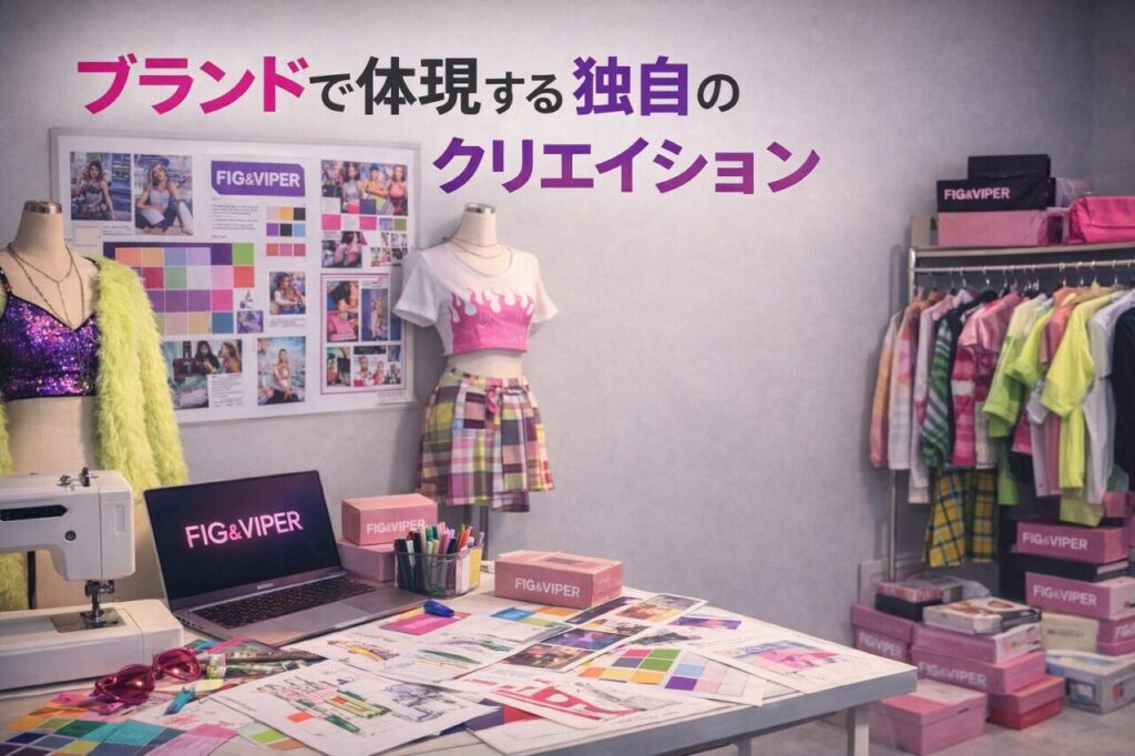 ブランドで体現する独自のクリエイション