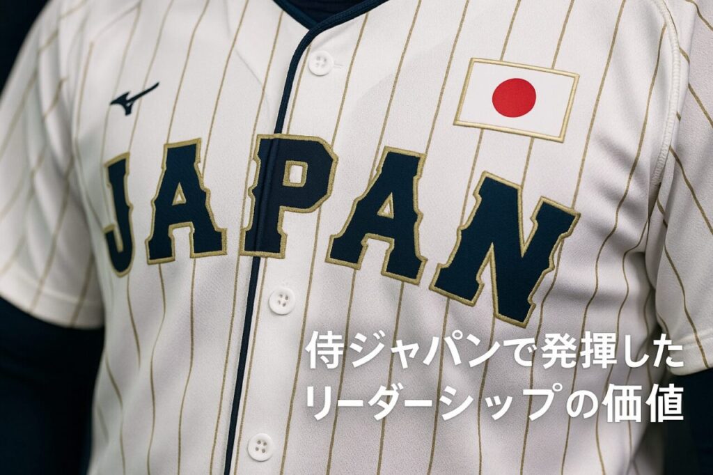 侍ジャパンで発揮したリーダーシップの価値