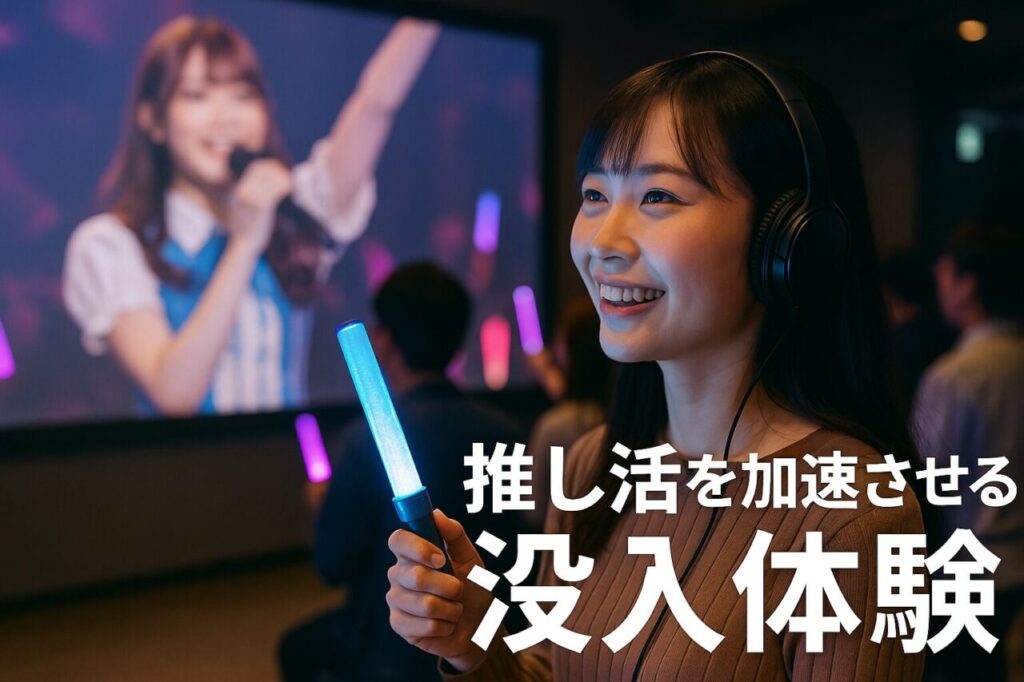 推し活を加速させる没入体験