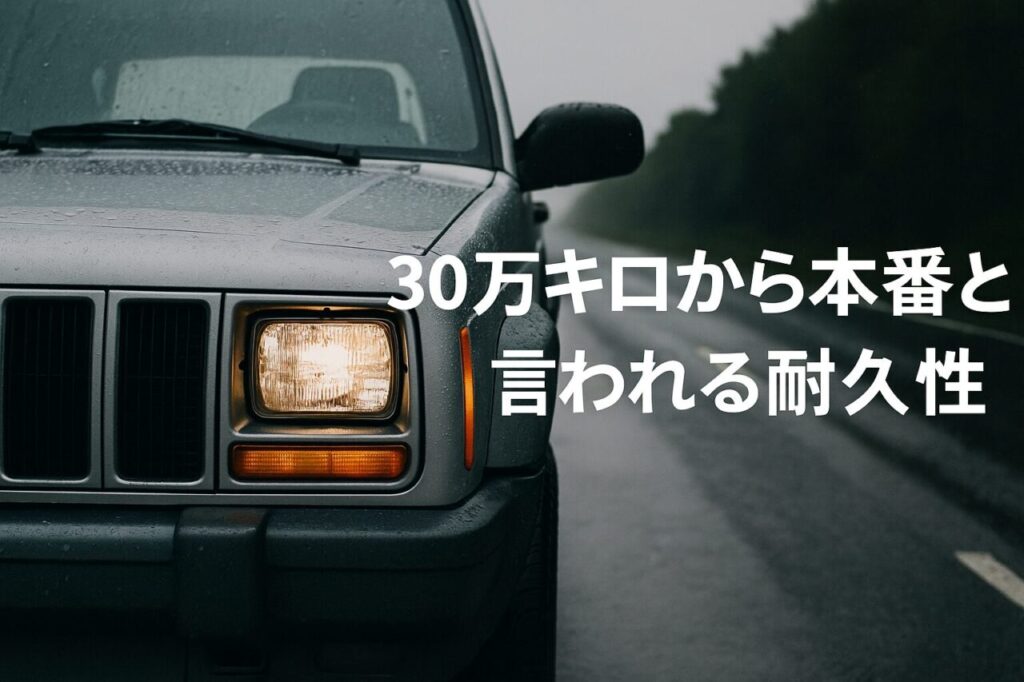 30万キロから本番と言われる耐久性