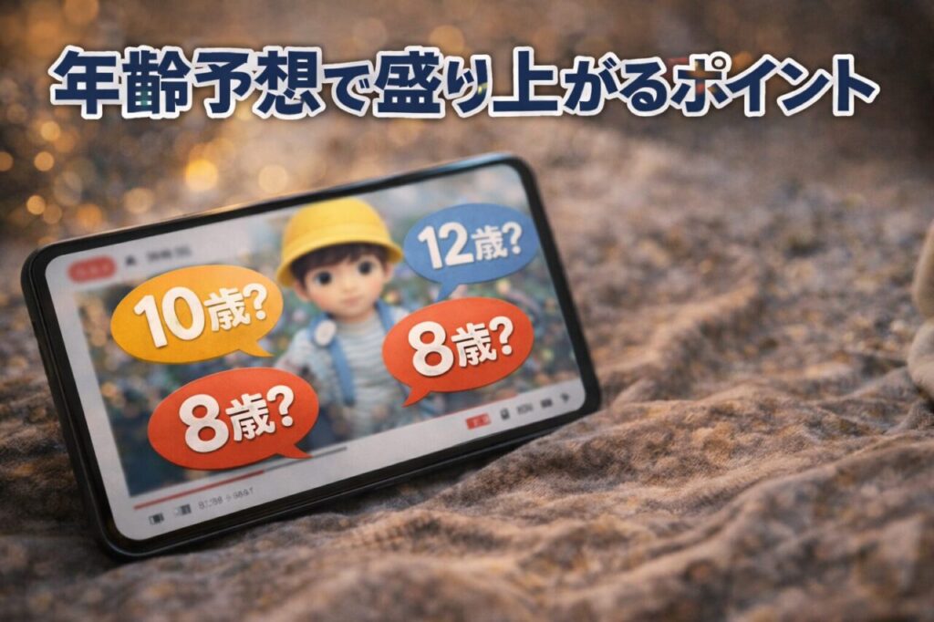 年齢予想で盛り上がるポイント