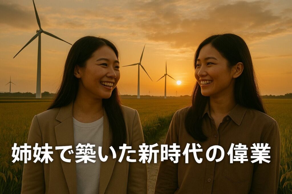 姉妹で築いた新時代の偉業