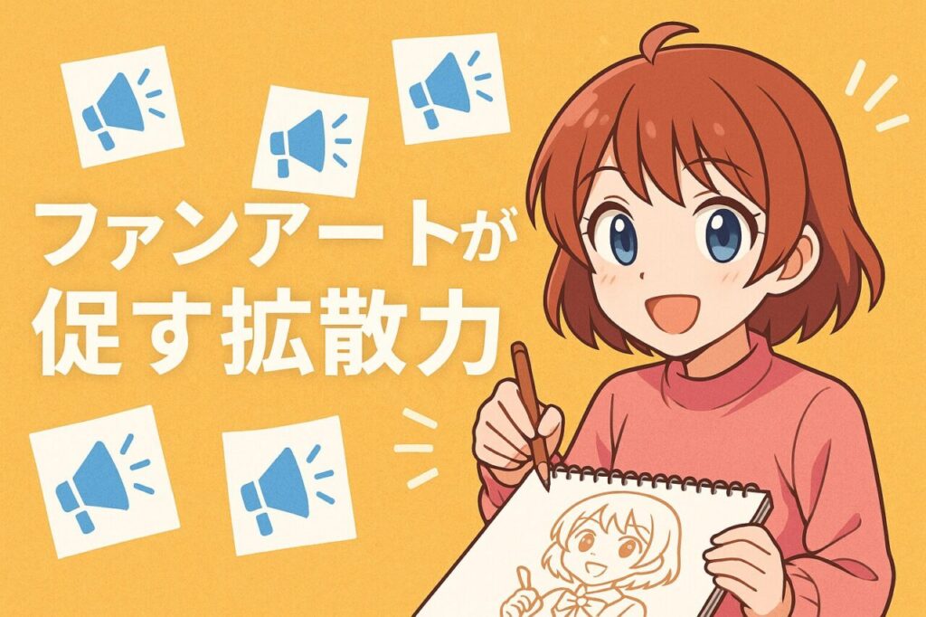 ファンアートが促す拡散力