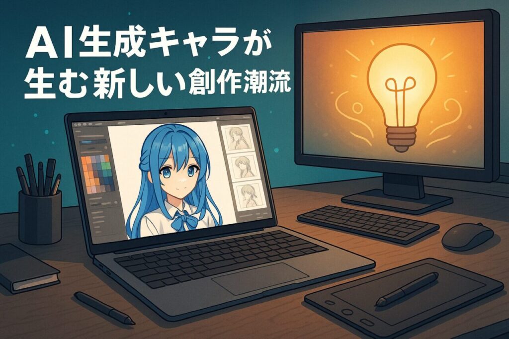 AI生成キャラが生む新しい創作潮流