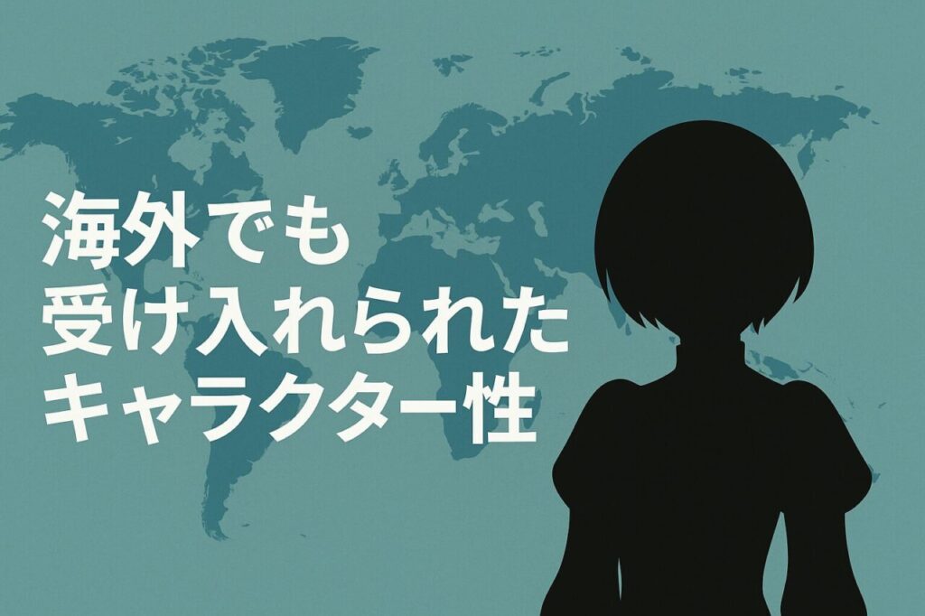 海外でも受け入れられたキャラクター性