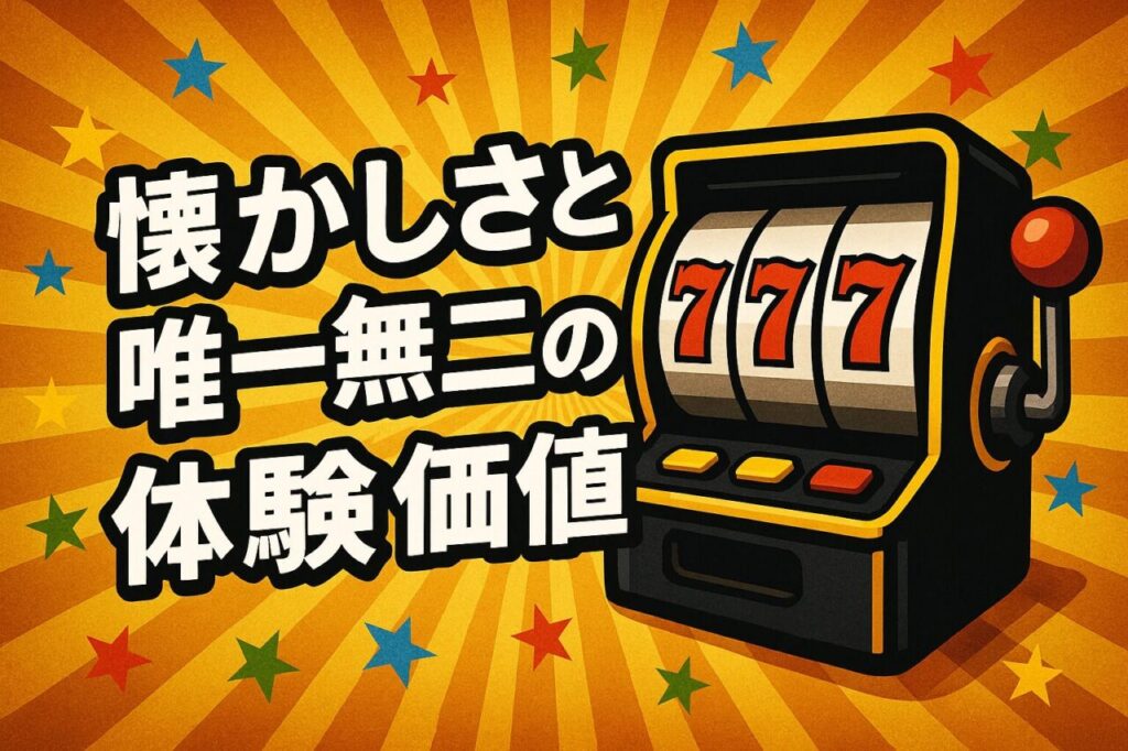懐かしさと唯一無二の体験価値
