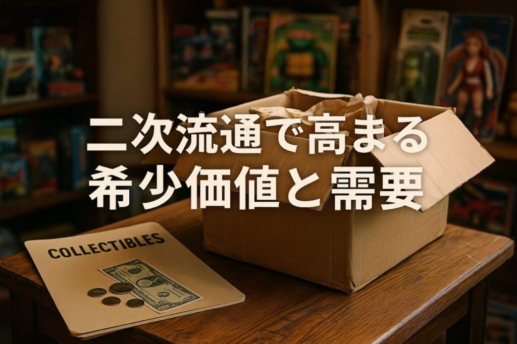二次流通で高まる希少価値と需要