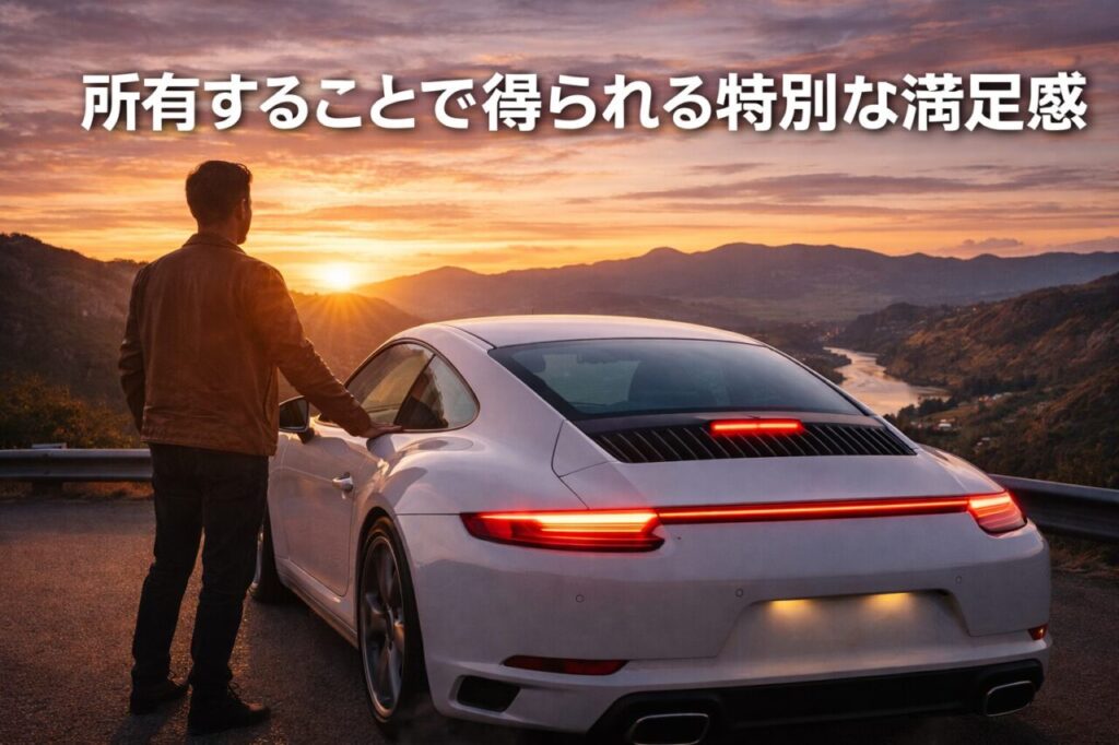所有することで得られる特別な満足感