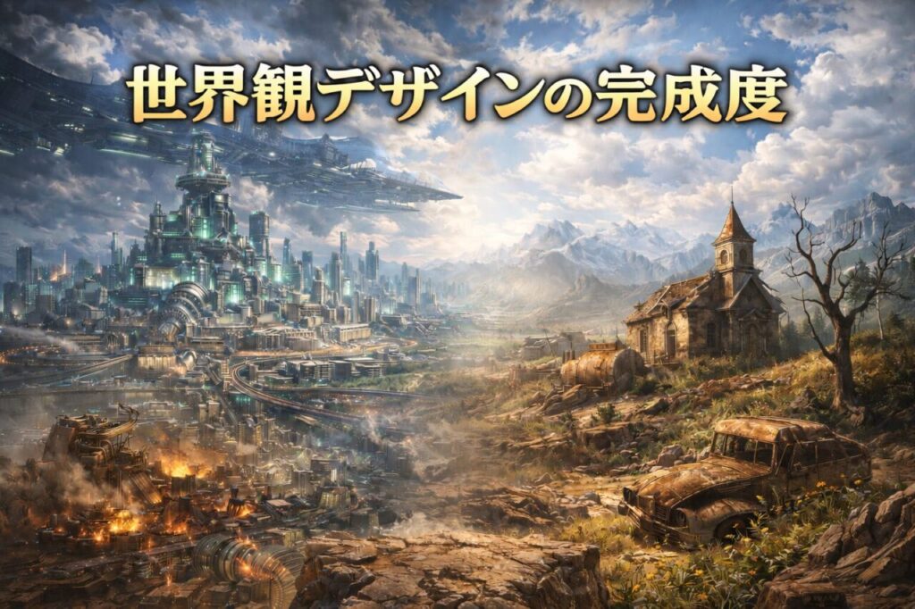 世界観デザインの完成度