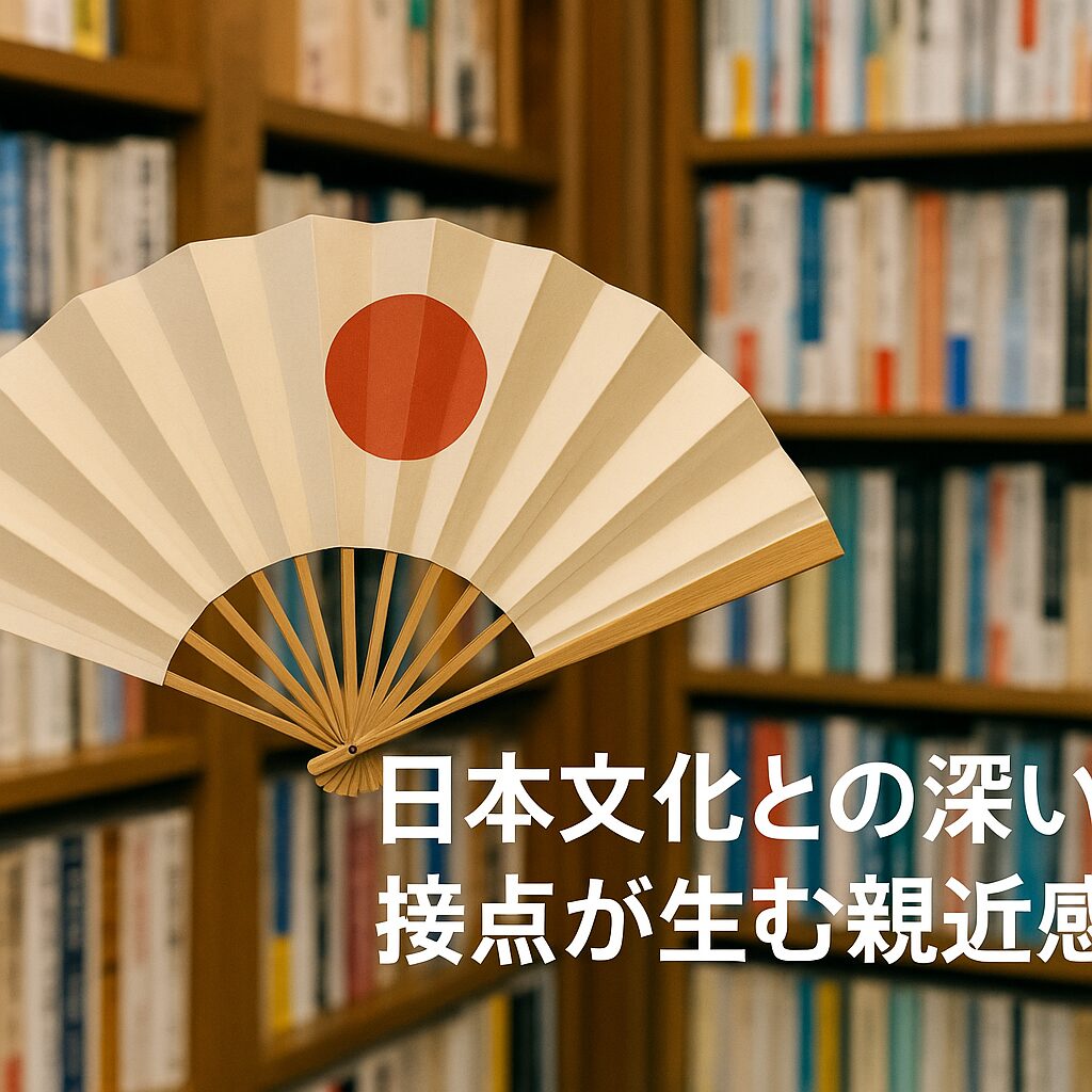 日本文化との深い接点が生む親近感