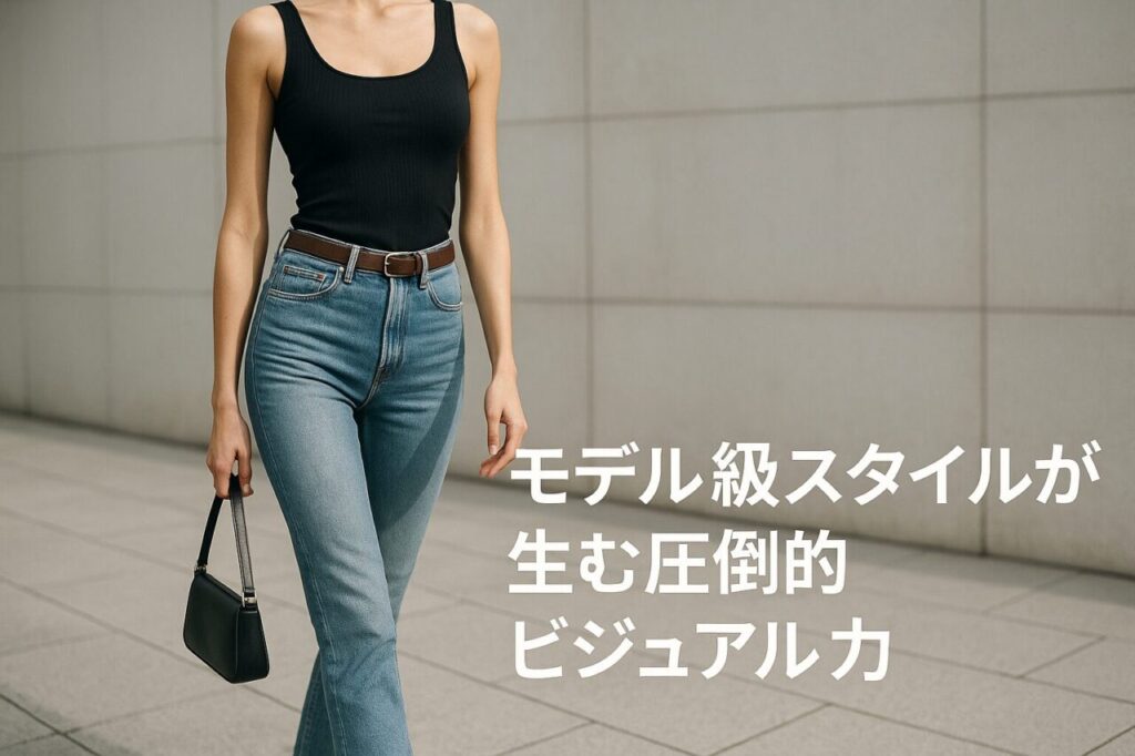 モデル級スタイルが生む圧倒的ビジュアル力