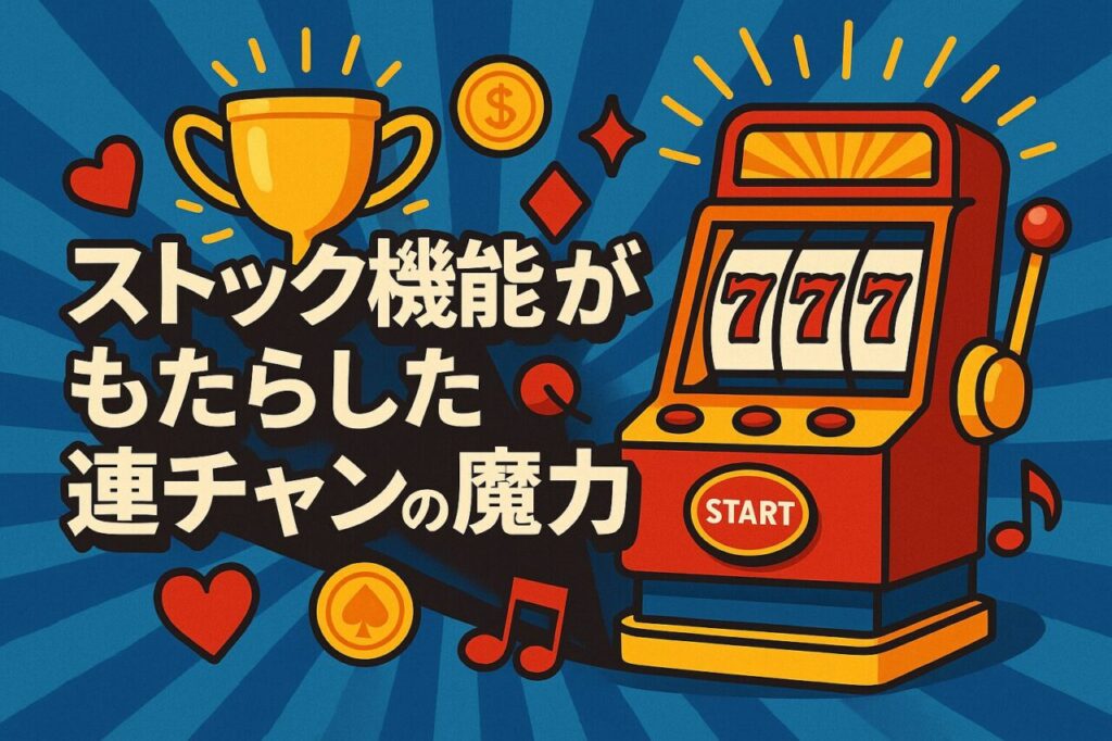 ストック機能がもたらした連チャンの魔力