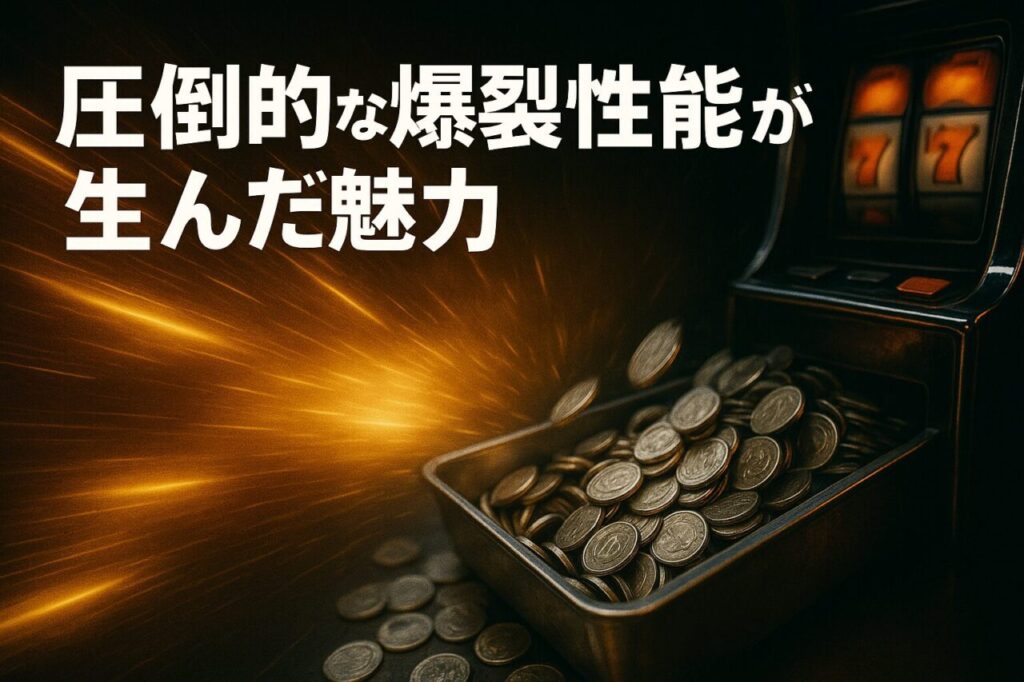 圧倒的な爆裂性能が生んだ魅力