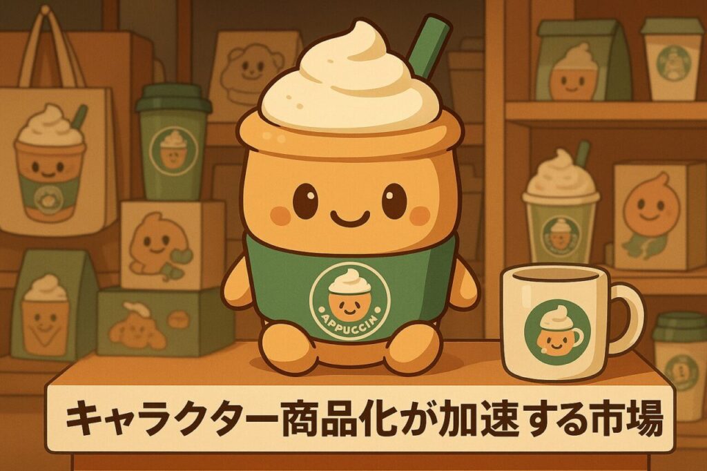 キャラクター商品化が加速する市場