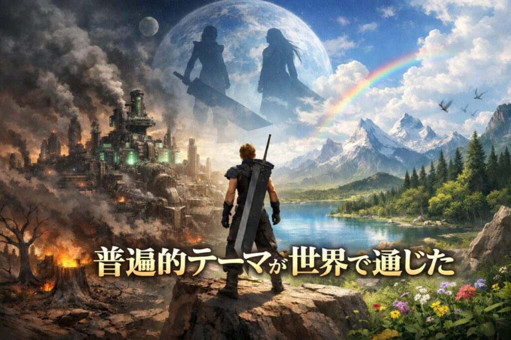 普遍的テーマが世界で通じた