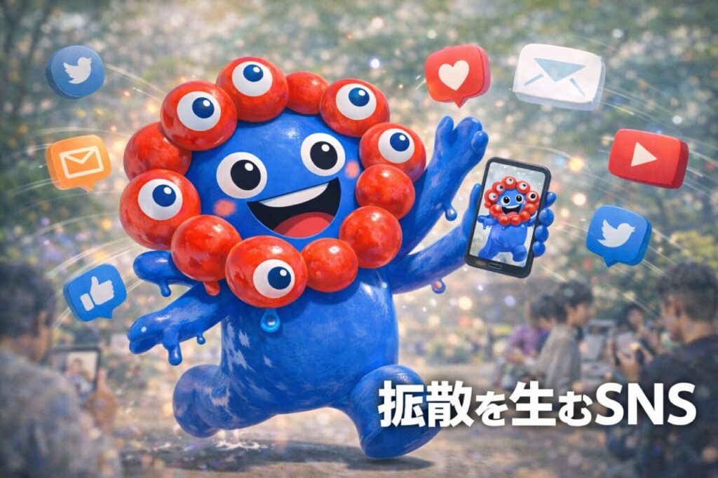 拡散を生むSNS