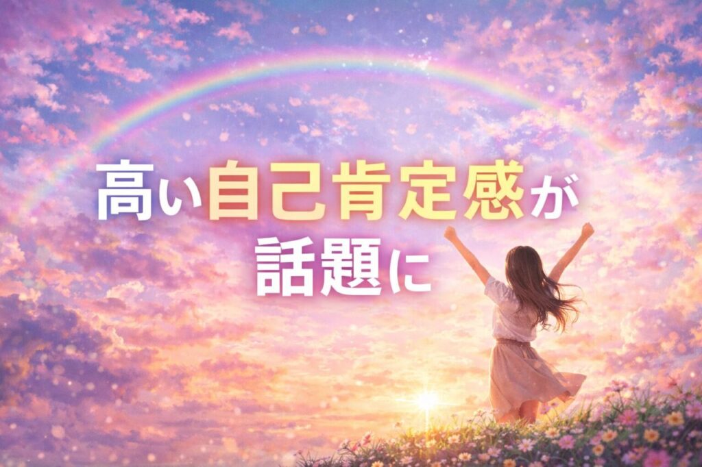 高い自己肯定感が話題に