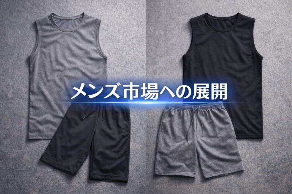 メンズ市場への展開